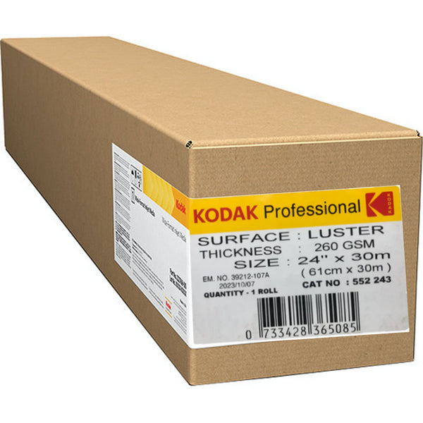 Kodak Carta per Plotter 61X30mt 260gr Lustre Kodak Carta per Plotter 61X30mt 260gr Lustre